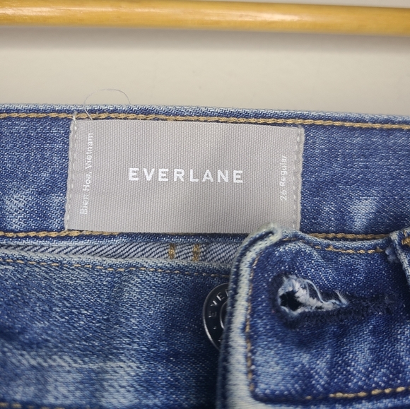 Everlane slim light wash casual denim Jeans - Picture 4 of 6